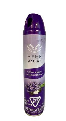 A00776 : Vehr A00776 : Household products - Air purifier - Air Freshener Vanilla Lavender VEHR, AIR FRESHENER vanilla lavender, 12 x 283G