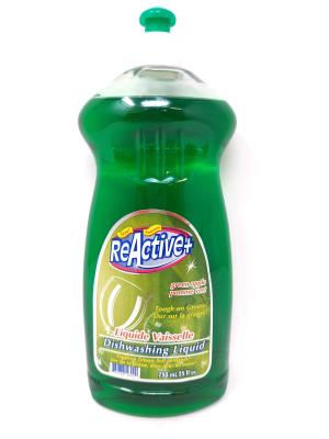 A1150-OU : Reactive A1150-OU : Household products - Cleaning products - Dishwasing Liquid ( Green ) REACTIVE, DISHWASING liquid ( green ), 12 x 750 ml