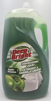A1186 : Depp br. A1186 : Household products - Cleaning products - Dishw. Liq. Apple DEPP BR., DISHW. LIQ. APPLE, pack 4 mega x 2.66l