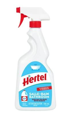 A287 : Hertel A287 : Household products - Cleaning products - Bathroom Cleaner HERTEL , BATHROOM CLEANER , 12 x 700 ml (GACH.)