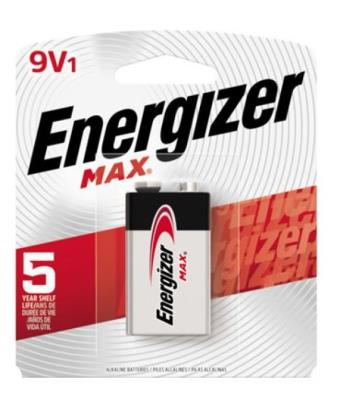 AEN9V-24 : Energizer AEN9V-24 : Accessories & Supplies - Batteries - Batterie 9v(1) ENERGIZER , BATTERIE 9V(1) , 24 /CS, 24 CART/CS