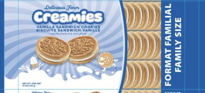 B004 : Snack delites B004 : Lunch and snacks - Cookies - Vanilla Sand Cookies SNACK DELITES , VANILLA SAND COOKIES,12X708G