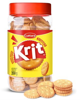 B01196 : Cuetera B01196 : Lunch and snacks - Cookies - Mini Crackers Red CUETERA , MINI CRACKERS red , 12 x 350g