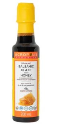 C8778 : Acropolis C8778 : Oils and vinegars - Oil - Balsamic Glaze (org) ACROPOLIS, BALSAMIC Glaze (org), 6 x 200ml