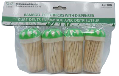 CA2009-2 : Vehr CA2009-2 : Accessories & Supplies - Orther - Thootpick VEHR , THOOTPICK , 4 x 200 un : 24 pack