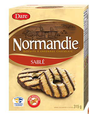 CB699 : Normandie CB699 : Confectionery - Chocolate - Shorbread Cookies NORMANDIE,SHORBREAD COOKIES,12 x 280g