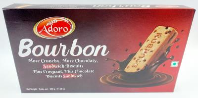 CB78 : Adoro CB78 : Lunch and snacks - Cookies - Bourbon Cookies ADORO, BOURBON COOKIES, 12 x 320G