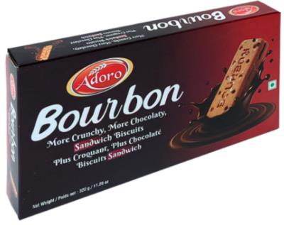 CB78 : Adoro CB78 : Lunch and snacks - Cookies - Bourbon Cookies ADORO, BOURBON COOKIES, 12 x 320G