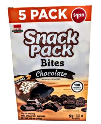 CB8758-OU : Sobisk CB8758-OU : Lunch and snacks - Cookies - Chocolate Breakfast Bite SOBISK,Chocolate Breakfast Bite, 12 x 105G