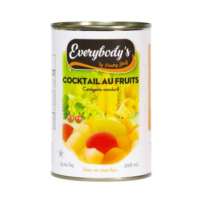 CF8120 : Everybody's CF8120 : Preserves and jars - Fruits - Fruit Salad Cherry EVERYBODY'S, FRUIT SALAD CHERRY, 24 x 398 ML