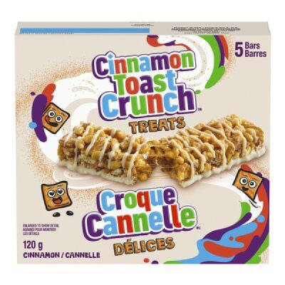 CG1687-OU : General mills CG1687-OU : Lunch and snacks - Soft bars - Cinnamon Crunch Bars GENERAL MILLS, cinnamon crunch BARS, 12 x 120g