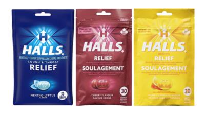 CG18205 : Halls CG18205 : Other - Product - Cough Suppressantassorties (eng.) (drp.) HALLS,COUGH SUPPRESSANTassorties (ENG.) (DRP.), 72 un