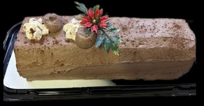 CG1838-OU : Hafner CG1838-OU : Confectionery - Chocolate - Chocolate Christmas Logs HAFNER, Chocolate Christmas Logs, 6 x 1.02kg