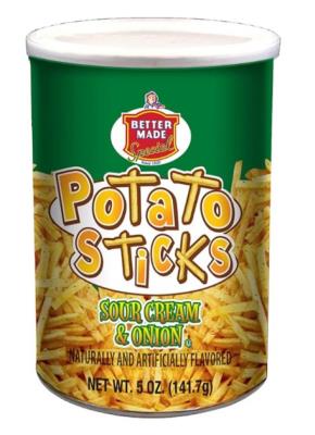 CG1933-OU : Better made CG1933-OU : Confectionery - Candy - Sour Cream & Onion Chips Sticks BETTER MADE ,sour cream & onion CHIPS sticks, 12 x 141.7g