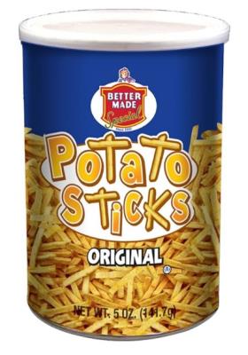 CG1934-OU : Better made CG1934-OU : Confectionery - Chips - Original Chips Sticks BETTER MADE ,original CHIPS sticks, 12 x 141.7g