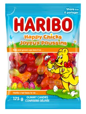 CG2247-OU : Haribo CG2247-OU : Confectionery - Candy - Gummy Happy Chicks HARIBO,GUMMY happy chicks, 12 x 175g
