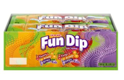 CG2279-OU : Fun dip CG2279-OU : Confectionery - Candy - Candy Powder FUN DIP, CANDY powder, 10 x (36 x 40.5g)