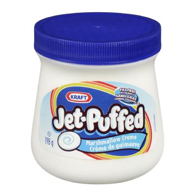 CG2480 : Kraft CG2480 : Confectionery - Marshmallows - Marshmallow Jet Puffed Creme KRAFT, MARSHMALLOW JET PUFFED CREME, 12 x 198 G