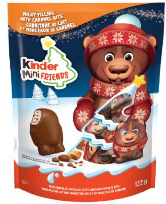 CG3049 : Kinder CG3049 : Other - Product - Mini Chocolate Christmas Caramel KINDER,MINI CHOCOLATE Christmas caramel, 15 x 122G