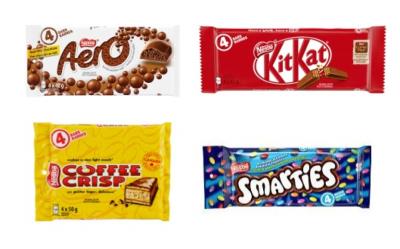 CG3636-OU : Nestle CG3636-OU : Confectionery - Chocolate - Bars Assorted NESTLE, BARS assorted, 556 CT