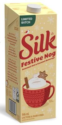 CG4992-OU : Silk CG4992-OU : Lunch and snacks - Cheese - Coconut Eggnog SILK, COCONUT EGGNOG,12 x 946 ML