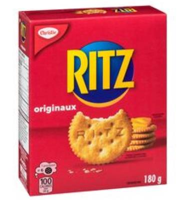 CG6362 : Christie CG6362 : Lunch and snacks - Cookies - Ritz Cookies Original CHRISTIE, RITZ COOKIES original, 12 x 180G