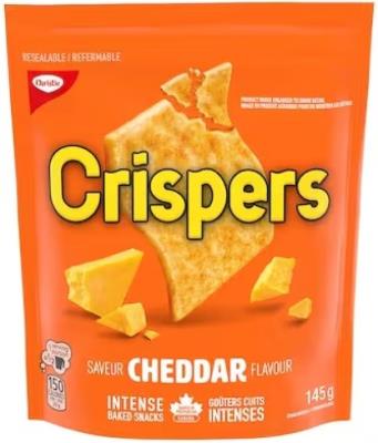 CG7126-OU : Christies CG7126-OU : Lunch and snacks - Cheese - Crisper's Cheddar CHRISTIES, CRISPER'S CHEDDAR, 12 x 145g