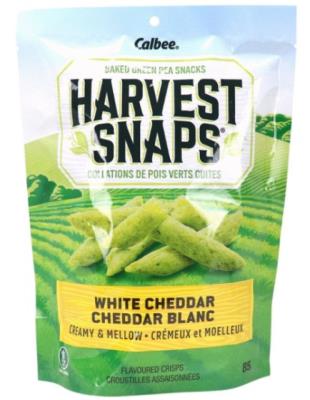 CG7235-OU : Harvest snaps CG7235-OU : Preserves and jars - Vegetables - Coll. Green Peas White Cheddar HARVEST SNAPS, COLL. GREEN PEAS white cheddar, 12 x 85g