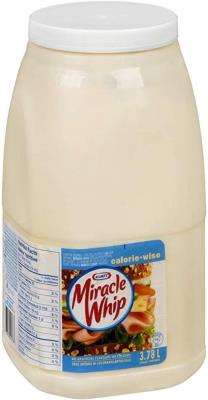 CH00811 : Miracle whip CH00811 : Condiments - Mayonnaise - Dressing Sce Light MIRACLE WHIP , DRESSING SCE light, 2 MEGA x  3.78 L