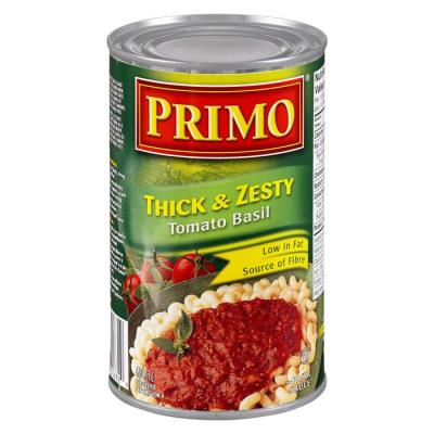 CH267-OU : Primo CH267-OU : Condiments - Sauce - Tomato & Basil Sauce Pasta PRIMO, TOMATO & BASIL SAUCE pasta, 12 x 680ml