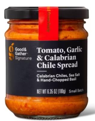 CH268-OU : Good & gather CH268-OU : Other - Product - Tomato Garlic Chile Spread (eng) GOOD & GATHER, tomato garlic chile SPREAD (ENG), 12 x 180g