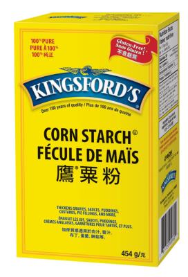 CH35 : Kingsford's CH35 : Cooking Ingredients - Various - Corn Starch KINGSFORD'S, CORN STARCH, 24 x 454g