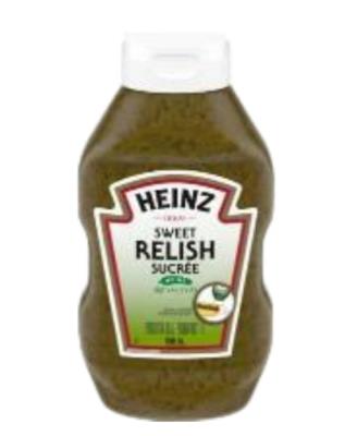 CH424-OU : Heinz CH424-OU : Other - Product - Relish (squeez) HEINZ,RELISH (squeez),12 x 750ML