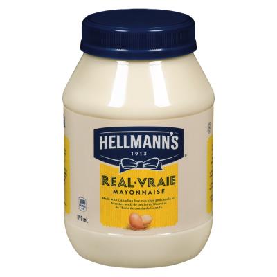 CH61 : Hellman's CH61 : Condiments - Mayonnaise - Mayonnaise HELLMAN'S, MAYONNAISE,10 x 890 ML