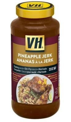 CH626 : Vh CH626 : Condiments - Sauce - Pineaple Jerk Sauce VH, pineaple jerk SAUCE , 12 x 341ML