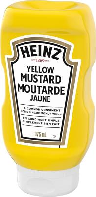 CH73 : Heinz CH73 : Condiments - Mustard - Comp Mustard HEINZ, COMP MUSTARD, 12 x 375ML