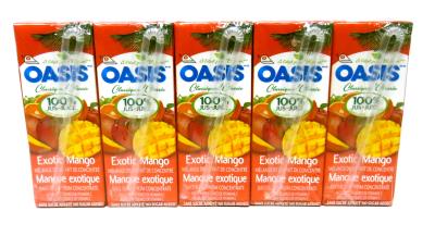 CJ15 : Oasis CJ15 : Beverages - Juice - Mangue Juice OASIS,MANGUE JUICE, 4 x ( 10 x 200 ML )