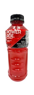 CJ6301-OU : Powerade CJ6301-OU : Beverages - Energy drinks - Fruit Punch Drink (red) POWERADE , FRUIT PUNCH drink (RED) , 24 x 591 ML