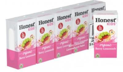 CJ9379 : Honest kids CJ9379 : Beverages - Juice - Lemonade Berries HONEST KIDS, LEMONADE berries, 8 x (5 x 200 ML)