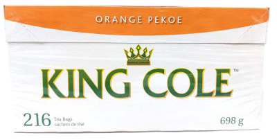 CK0015 : King cole CK0015 : Beverages - Tea - Tea KING COLE, TEA, 4X216CT