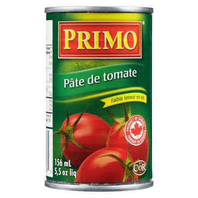 CL0408 : Primo CL0408 : Condiments - Sauce - Tomato Paste PRIMO,TOMATO PASTE, 48 x 156 ML