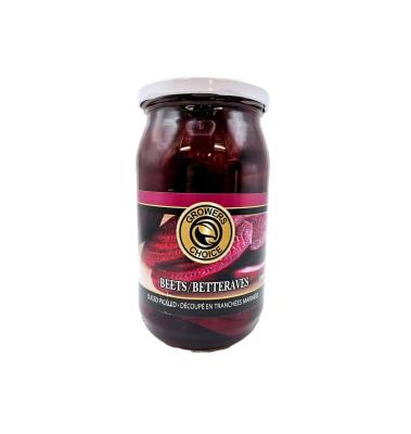 CM58 : Growers choice CM58 : Preserves and jars - Vegetables - Sliced Beets GROWERS CHOICE, SLICED BEETS , 12 x 796 ml