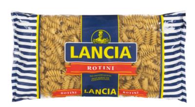 CN04-OU : Lancia CN04-OU : Pasta, rice and noodles - Macaroni - Rotini Pasta LANCIA, ROTINI PASTA, 15 x 750g