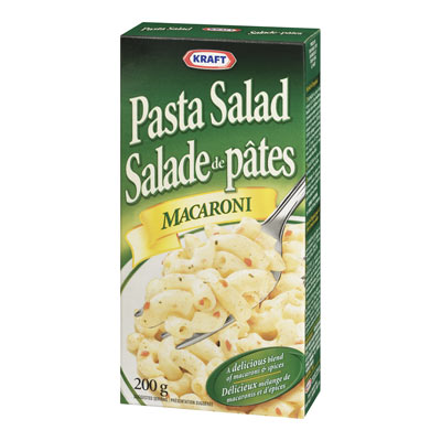 CN16-1 : Kraft CN16-1 : Pasta, rice and noodles - Macaroni - Pasta Salad KRAFT , PASTA SALAD , 12 x 200G
