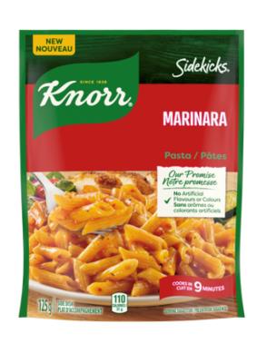 CN3075-OU : Sidekicks CN3075-OU : Pasta, rice and noodles - Macaroni - Marinara Pasta SIDEKICKS, marinara PASTA, 8 x 125G