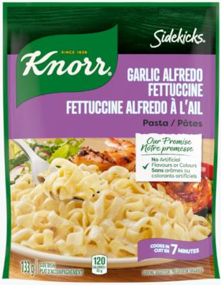 CN3391 : Sidekicks CN3391 : Pasta, rice and noodles - Macaroni - Garlic Alfredo Fettuccine SIDEKICKS,GARLIC ALFREDO FETTUCCINE,8 x 133G