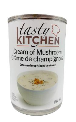 CS0040-OU : Tasty kitchen CS0040-OU : Preserves and jars - Soups - Cream TASTY KITCHEN, CREAM, mushroom, 24 x 284ML