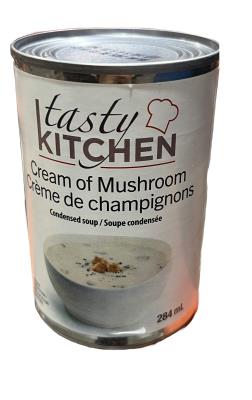 CS0040-OU : Tasty kitchen CS0040-OU : Preserves and jars - Soups - Cream TASTY KITCHEN, CREAM, mushroom, 24 x 284ML