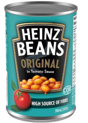 CS444-OU : Heinz CS444-OU : Other - Product - Beans Tomato Sauce HEINZ, BEANS TOMATO sauce, 24 x 398ml