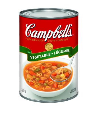 CS657 : Campbell's CS657 : Preserves and jars - Vegetables - Vegetable Soup CAMPBELL'S, VEGETABLE SOUP, 48 x 284 ML
